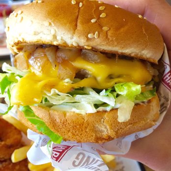 Habit Burger & Grill - Charburger w/ Cheese - $3.35 + $.60 - Burgers Near Me - Pasadena, California
