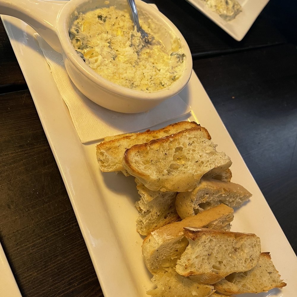Spinach and artichoke appetizer Spinach and artichoke appetizer