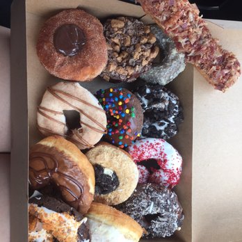 Hurts Donut - Maple Bacon and Cookies and Cream were the tasty ones. - Donuts Near Me - Frisco, Texas Hurts Donut - Maple Bacon and Cookies and Cream were the tasty ones. - Donuts Near Me - Frisco, Texas
