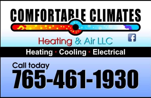 Comfortable Climates Heating & Air Logo
