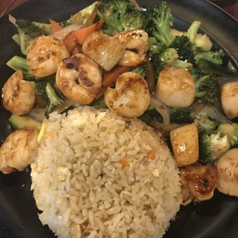 Ninja Sushi Steakhouse - Shrimp and scallops - Sushi Bars Near Me - Liberal, Kansas Ninja Sushi Steakhouse - Shrimp and scallops - Sushi Bars Near Me - Liberal, Kansas