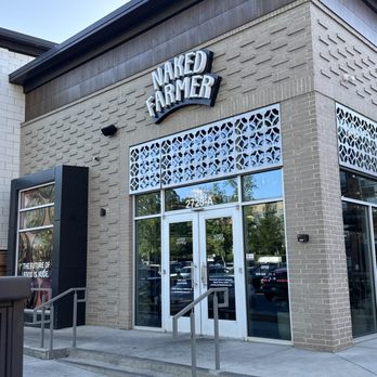 Naked Farmer - Make Farmer Parking lot side - New American Near Me - Charlotte, North Carolina Naked Farmer - Make Farmer Parking lot side - New American Near Me - Charlotte, North Carolina