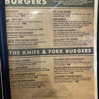 P Wexford's Pub - Menu - American Near Me - Modesto, California