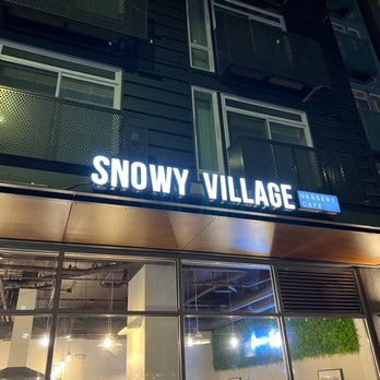Snowy Village - Shaved Ice Near Me - Seattle, Washington Snowy Village - Shaved Ice Near Me - Seattle, Washington