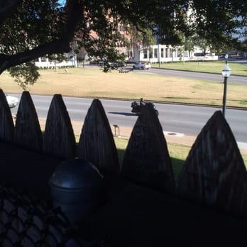 Dealey Plaza - Behind the fence on the grassy knoll - Landmarks & Historical Buildings Near Me - Dallas, Texas