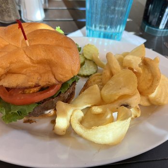 The Cow An Eatery - Half pound burger with fries - Diners Near Me - Morrison, Colorado The Cow An Eatery - Half pound burger with fries - Diners Near Me - Morrison, Colorado