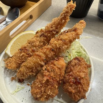 Katsu Gin - Shrimp and oyster appetizer - Japanese Curry Near Me - Milpitas, California