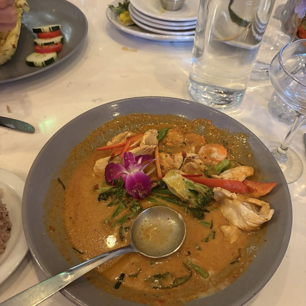 Aloy Modern Thai - Panang curry with chicken - Thai Near Me - Denver, Colorado