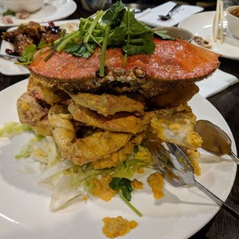 Chef Ping - Salty egg yolk crab (MP) - Chinese Near Me - Rolling Meadows, Illinois Chef Ping - Salty egg yolk crab (MP) - Chinese Near Me - Rolling Meadows, Illinois