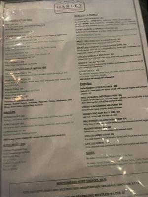 Menu photo 4 The Oakley Kitchen + Cocktails Nutley, NJ Menu photo 4 The Oakley Kitchen + Cocktails Nutley, NJ