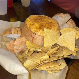 Crab dip bread bowl Crab dip bread bowl
