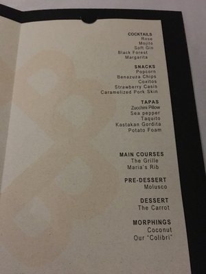 Menu photo 3 Benazuza Cancún, ROO Menu photo 3 Benazuza Cancún, ROO