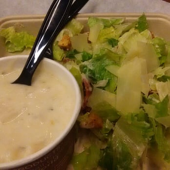 Macy's - Taste of two - clam chowder with chicken Caesar salad - Department Stores Near Me - Sacramento, California Macy's - Taste of two - clam chowder with chicken Caesar salad - Department Stores Near Me - Sacramento, California