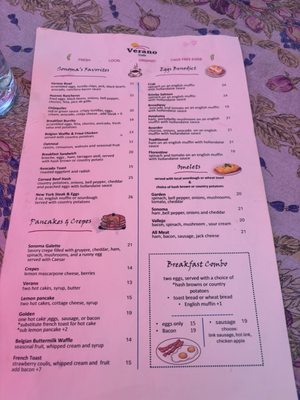 Menu photo 1 Verano Cafe Sonoma, CA