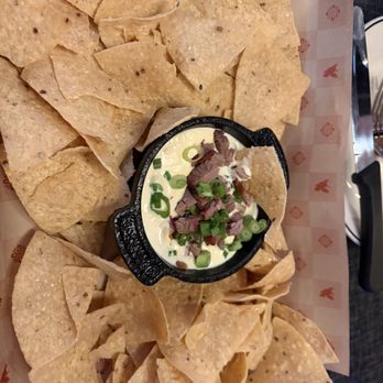Lucille's Smokehouse Bar-B-Que - SMOKED BRISKET QUESO DIP - Barbeque Near Me - Long Beach, California Lucille's Smokehouse Bar-B-Que - SMOKED BRISKET QUESO DIP - Barbeque Near Me - Long Beach, California