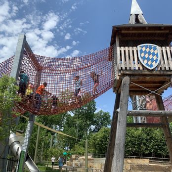 Gathering Place - Giant rope castle. - Parks Near Me - Tulsa, Oklahoma