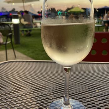 Fox River Brewing - Pinot Grigio with a view - Sports Bars Near Me - Oshkosh, Wisconsin