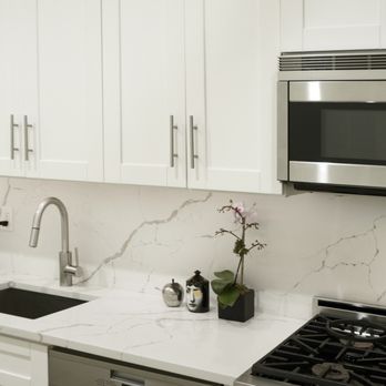 Simply Divine Renovation - Kitchen with MSI countertop - General Contractors Near Me Simply Divine Renovation - Kitchen with MSI countertop - General Contractors Near Me
