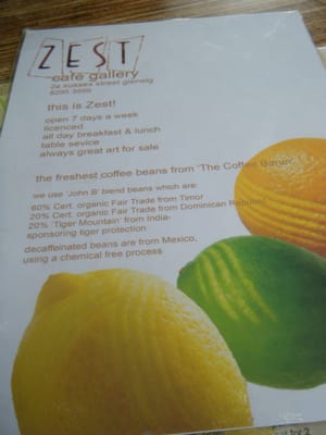 Zest Cafe & Gallery by null