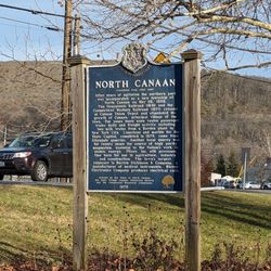 North Canaan Historical Marker