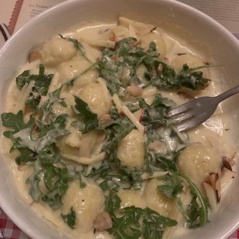 DeNicola's Restaurant - Today's Special: Gnocchi with Alfredo and arugula, apple, shredded almond - Italian Near Me - Portland, Oregon DeNicola's Restaurant - Today's Special: Gnocchi with Alfredo and arugula, apple, shredded almond - Italian Near Me - Portland, Oregon