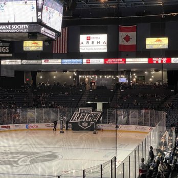 Ontario Reign - The game is about to start! - Stadiums & Arenas Near Me - Ontario, California