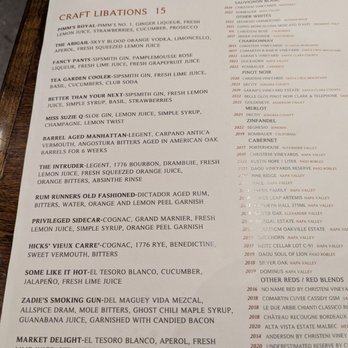 Willard Hicks - Menu - New American Near Me - Campbell, California Willard Hicks - Menu - New American Near Me - Campbell, California