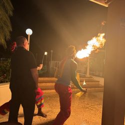 True Nirvana Travel - Fire show