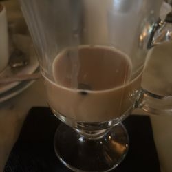 Stanza Dei Sigari - My Irish Coffee totally demolished before realizing I needed a photo!!!! Delicious!!!
