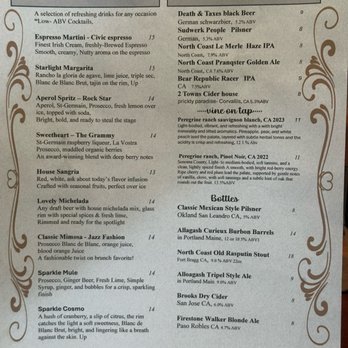Bar & Bean Fusion - Cocktail and beer menu - Coffee & Tea Near Me - San Francisco, California Bar & Bean Fusion - Cocktail and beer menu - Coffee & Tea Near Me - San Francisco, California