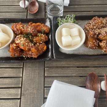 Danji - Soy-Honey Chicken Wings Spicy Chicken Wings (10) from d'Artagnan - Korean Near Me - New York, New York Danji - Soy-Honey Chicken Wings Spicy Chicken Wings (10) from d'Artagnan - Korean Near Me - New York, New York