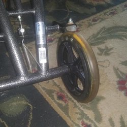 Northeast Mobility Center - Two different colored wheels. Again, unbelievable...