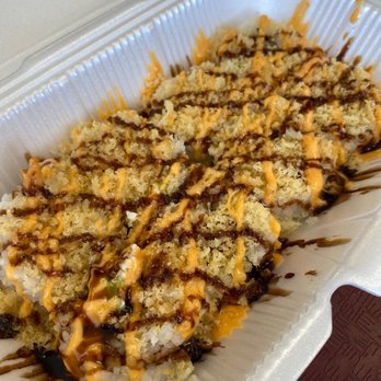 Teddy's Cafe - Shrimp Tempura Crunch Roll - Japanese Near Me - Anaheim, California Teddy's Cafe - Shrimp Tempura Crunch Roll - Japanese Near Me - Anaheim, California