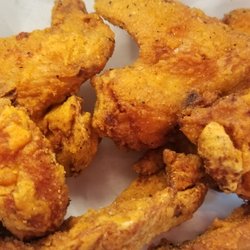 America's Best Wings - Whole Fried hard lemon pepper wings