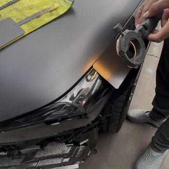 WMC Collision - The process of paint matching this beautiful matte black color - Body Shops Near Me - Van Nuys, California WMC Collision - The process of paint matching this beautiful matte black color - Body Shops Near Me - Van Nuys, California