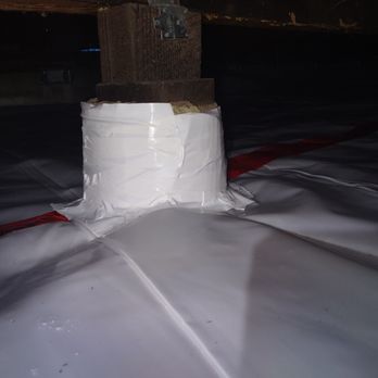 Attic Pros - One of the post piers they sealed around. - Pest Control Near Me - Oakland, California