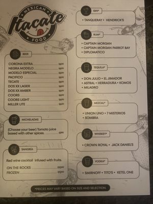 Menu photo 3 Itacate Mexican Food Denver, CO Menu photo 3 Itacate Mexican Food Denver, CO