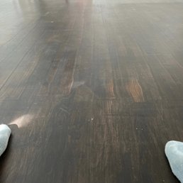 Old flooring with scratches and damage Old flooring with scratches and damage
