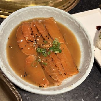 Gyuyaki - Salmon Tataki - Barbeque Near Me - Markham, Ontario