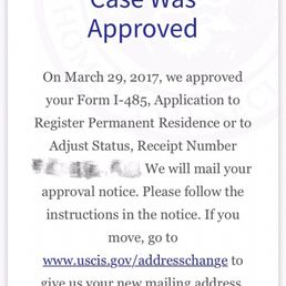 Online approval notice. Online approval notice.
