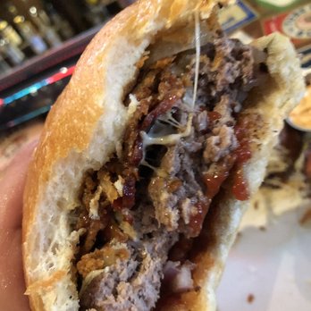 Dad's Kitchen - Medium burger cooked well well done bleh - New American Near Me - Fair Oaks, California