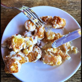 Garland Mountain Grill - Assortment of tots and shrimp - Breakfast & Brunch Near Me - Waleska, Georgia