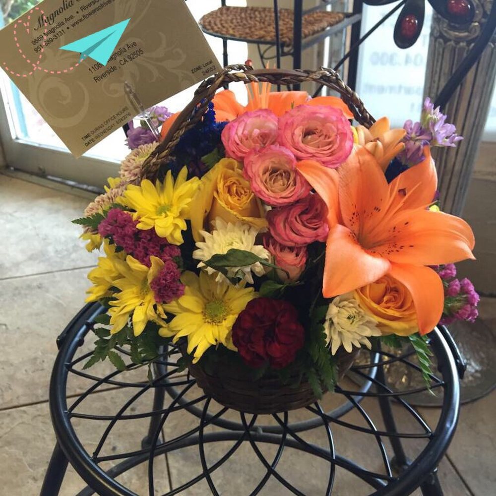 Magnolia Flowers - Beautiful! - Florists Near Me - Riverside, California