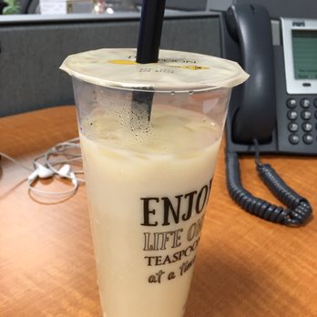 Teaspoon Los Altos - Liquid gold, less ice, less sugar, add crystal boba. Mediocre drink but I'd prob come back for it. - Bubble Tea Near Me - Los Altos, California Teaspoon Los Altos - Liquid gold, less ice, less sugar, add crystal boba. Mediocre drink but I'd prob come back for it. - Bubble Tea Near Me - Los Altos, California