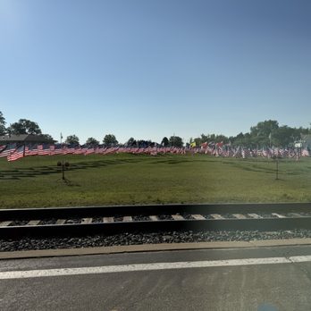 Silver Beach Pizza - I believe it 250 US flags. - Pizza Near Me - Saint Joseph, Michigan Silver Beach Pizza - I believe it 250 US flags. - Pizza Near Me - Saint Joseph, Michigan
