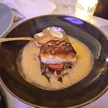Georgie - Alaskan halibut - New American Near Me - Dallas, Texas
