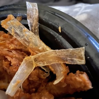 Outback Steakhouse - Plastic in my bloomin onion - Steakhouses Near Me - Ontario, California Outback Steakhouse - Plastic in my bloomin onion - Steakhouses Near Me - Ontario, California