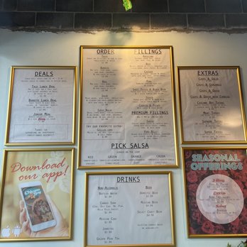 Chicano Boy Taco - Menu - Tex-Mex Near Me - Staunton, Virginia