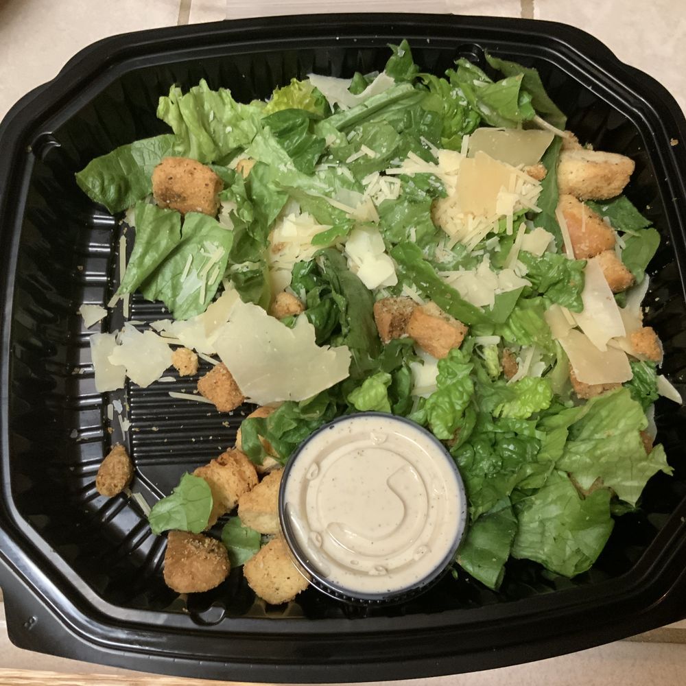 Sparky's Landing - $12 Ceasar Salad; wilted lettuce and dried out shaved Parmesan cheese. - Steakhouses Near Me - Mount Shasta, California Sparky's Landing - $12 Ceasar Salad; wilted lettuce and dried out shaved Parmesan cheese. - Steakhouses Near Me - Mount Shasta, California