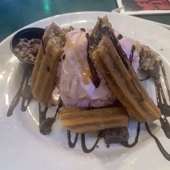 ComicX Restaurant Bar & Store - Churro Bowl received - American Near Me - Phoenix, Arizona ComicX Restaurant Bar & Store - Churro Bowl received - American Near Me - Phoenix, Arizona